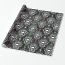 Search for gothic christmas wrapping paper Skulls