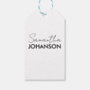 Search for monogram gift tags Modern