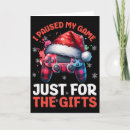 Search for gamer christmas cards Winter