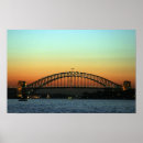 Search for sydney harbour bridge posters Dusk