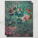 Search for vintage scrapbook paper Butterflies