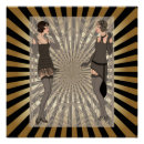 Search for vintage art deco posters Black