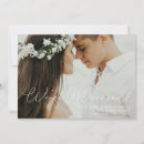 Search for reception wedding announcement cards Typography