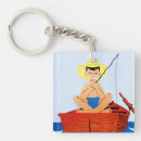 Search for kids fishing key rings Boy