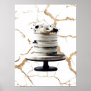 Search for black gold white posters Marble