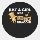 Search for fantasy dragon stickers Magic
