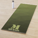 Search for olive green yoga mats Pattern