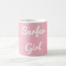 Search for surfer girl mugs Pink