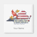 Search for virginia magnets America