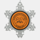 Search for orange and black christmas tree decorations Funny