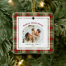 Search for beige christmas tree decorations Family photo
