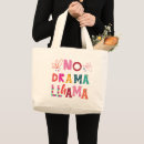 Search for llama tote bags Typography