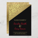Search for black white red damask wedding invitations Flowers