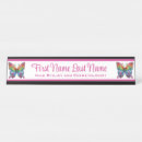 Search for butterfly name plates Pink
