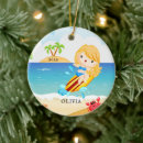 Search for surfer christmas tree decorations Surfing
