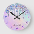 Search for holographic clocks Stylish