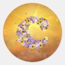 Search for c initial stickers Flowers