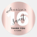 Search for rose gold stickers Birthday