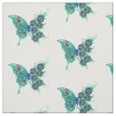 Search for peacock feather fabric Green