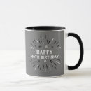 Search for happy 40th mugs Modern