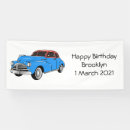 Search for classic car banners Vintage