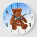 Search for cute teddy bear clocks Animal