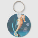Search for seahorse key rings Hippocampus