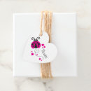 Search for heart shaped luggage tags Pink