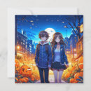 Search for animal halloween cards Full moon