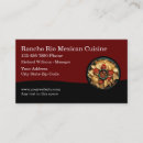 Search for mexican restaurant business cards Cuisine
