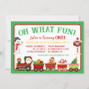 Search for oh what fun birthday invitations Snowman