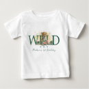 Search for wild one baby boy tshirts Zoo