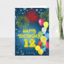 Search for 12th birthday cards Celebration
