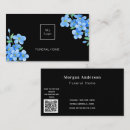 Search for funeral home business cards Floral