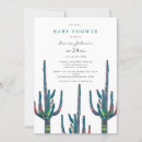 Search for cactus baby shower invitations Arizona