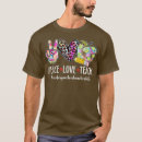 Search for teach peace tshirts Cute