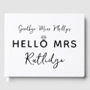 Search for bridal shower guest books Typography