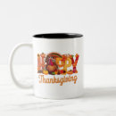 Search for happy thanksgiving turkey mugs Fall