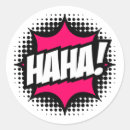 Search for comic style stickers Red