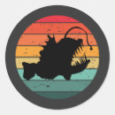 Search for vintage fish stickers Retro