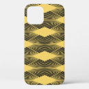 Search for art deco pattern iphone cases White