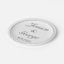 Search for minimalist wedding plates White
