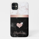 Search for gold heart iphone cases Marble