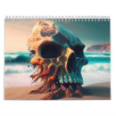 Search for skull calendars Halloween