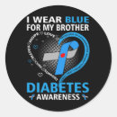 Search for my brothers stickers Diabetes