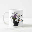 Search for whimsical cat mugs Spooky