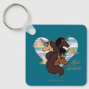 Search for trio key rings Afro unicorn