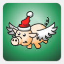 Search for pig flying stickers Cute