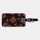 Search for new year luggage tags Black