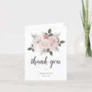Search for pink rose thank you cards Greenery